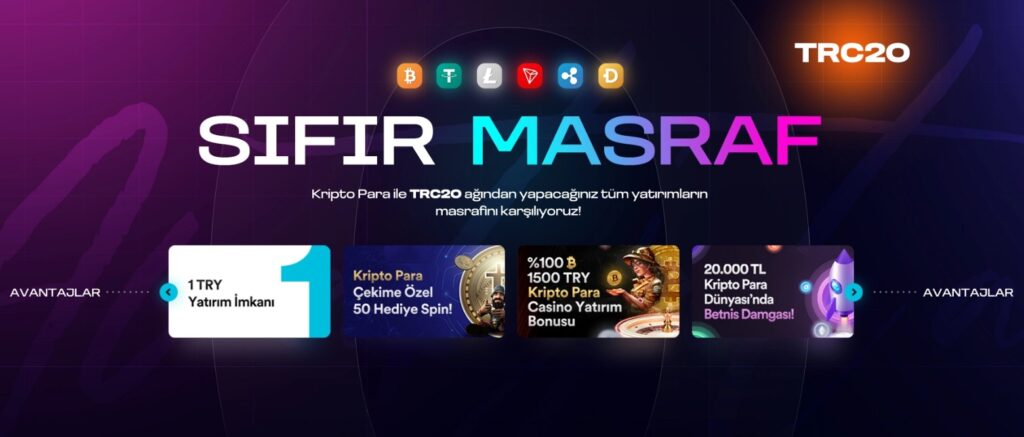 trc20 ile para yatırma